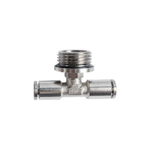 Metal Pu Fitting T-joint 6mm 1/2' M